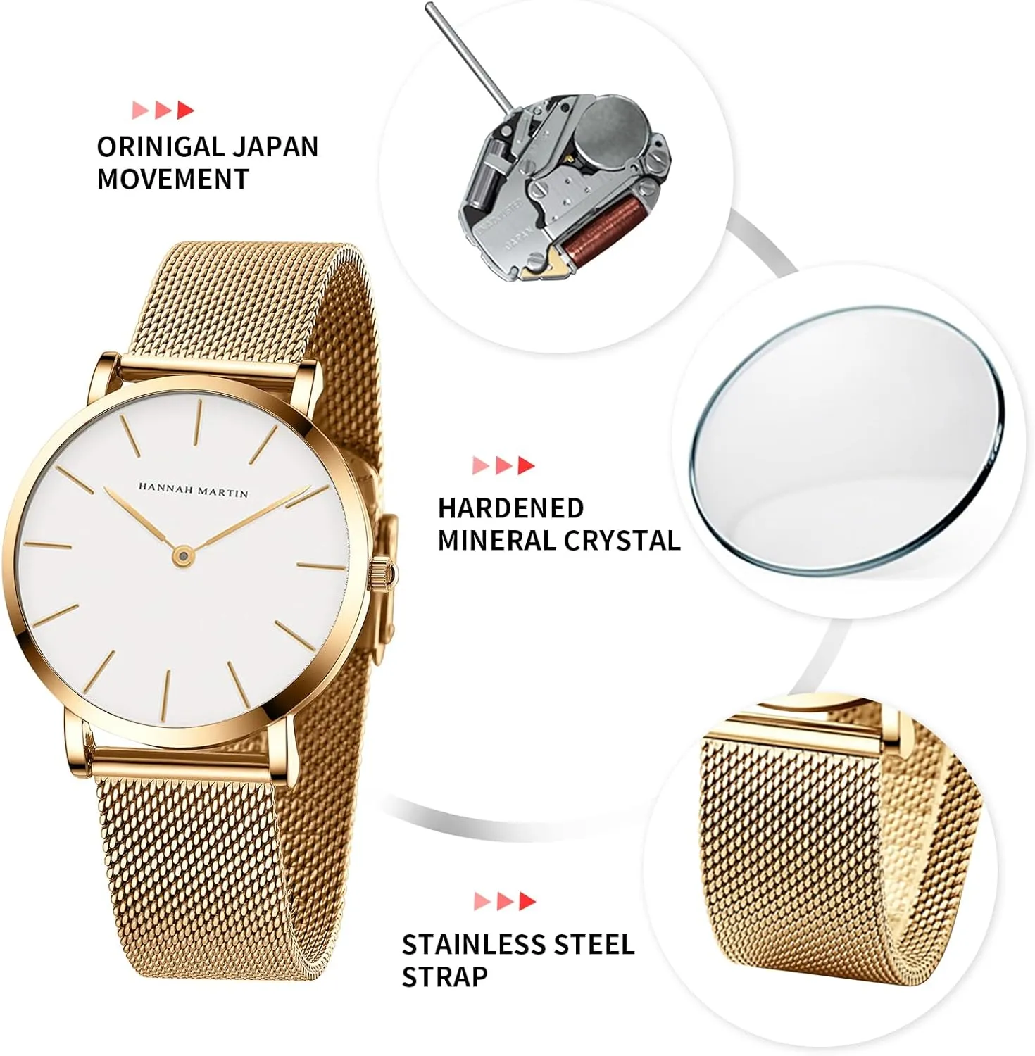 Waterproof Ladies Analog Quartz Wrist Watches fifth track Stainless Steel Band Fashion Dainty Female Watch Luxury Bracelet Diamond Watches for Women 