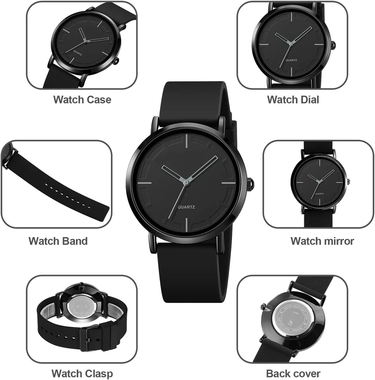 Waterproof Watch Women Watches Men Sports Watches BESTKANG Fashion Simple Analog Quartz Wrist unsuspected architect Watches Silicone Strap 