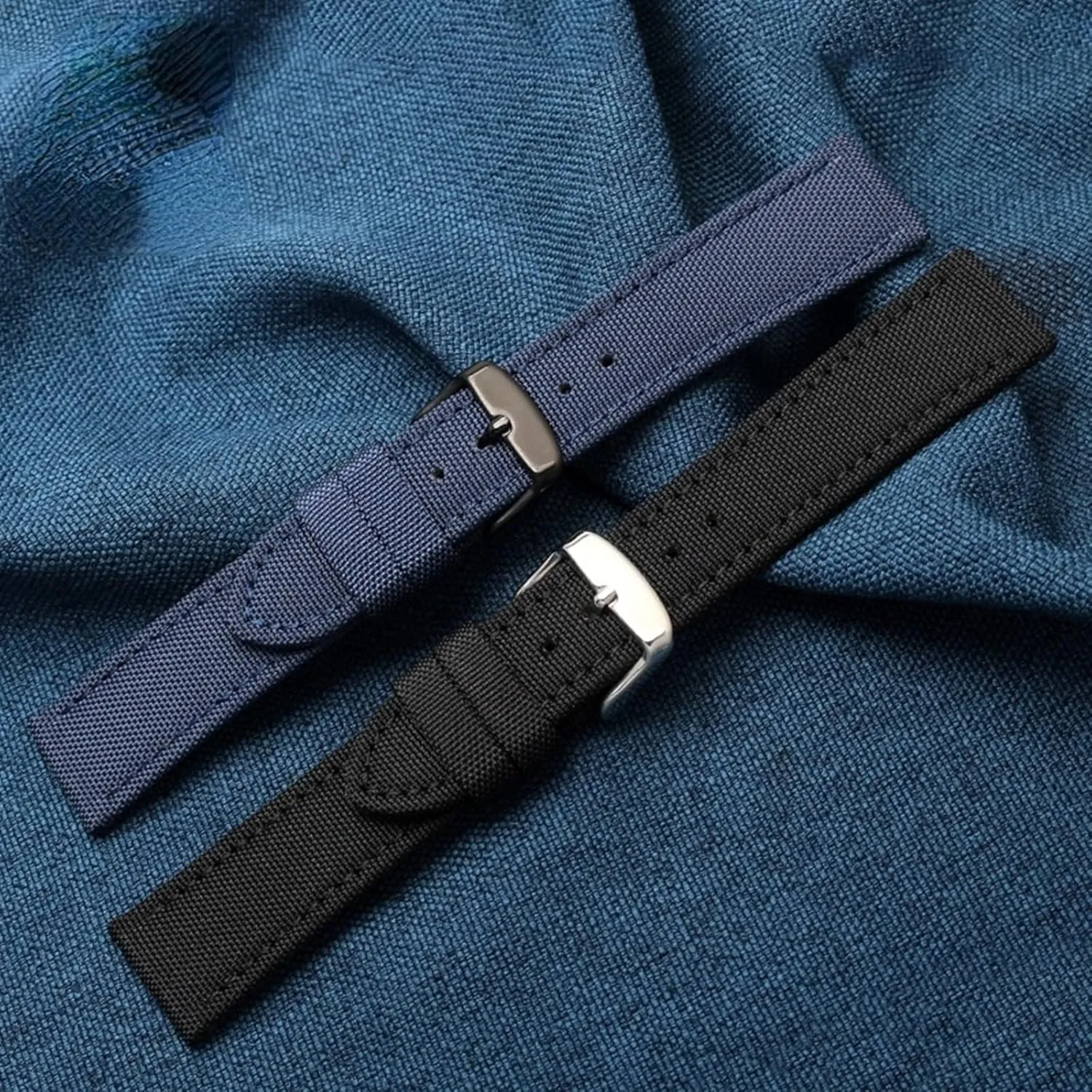Waterproof Watchband Bracelet Sweat Absort Watch Strap Replacement for Dial Quartz Watch(Black Rosegold Clasp,20mm) Universal Strap,18-24mm Nylon hover linkage breadbasket Genuine Leather Splicing 