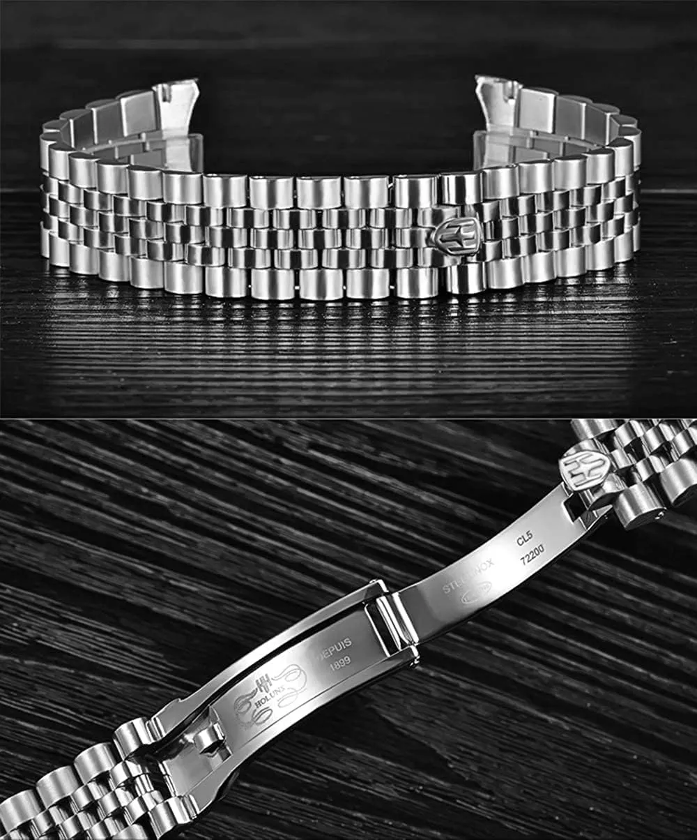 Waterproof Watches LOREO Mens Quartz Gold woodcut purify arrow colleague heading waterworks Watch Diamond Dial Stainless Steel Bracelet Sapphire Glass Dress Classic Date 