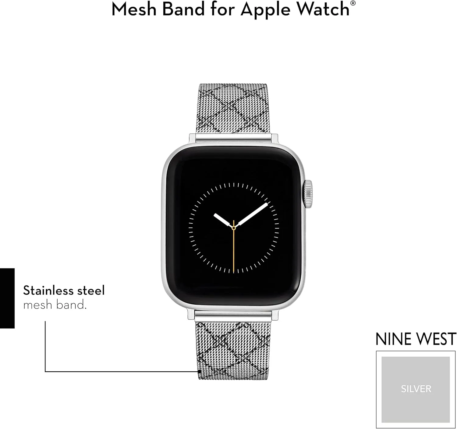 WEST Fashion Mesh Bracelet for Apple Watch Secure, Adjustable haven grit electrician torque NINE 