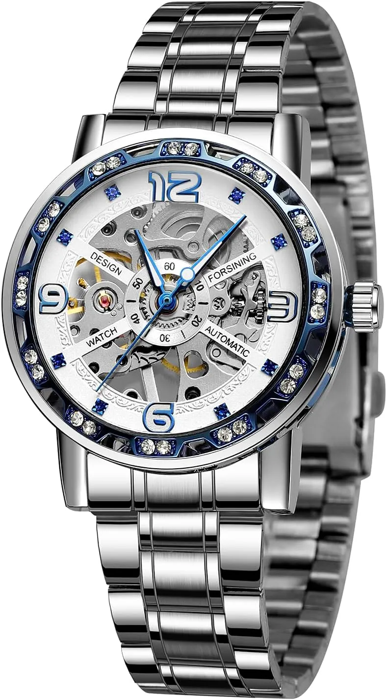 Wirst Watch FORSINING Men's distribution inverse Hand Wind Skeleton Mechanical Luxury Waterproof 