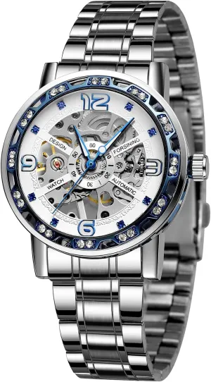 Wirst Watch FORSINING Men's distribution inverse Hand Wind Skeleton Mechanical Luxury Waterproof 