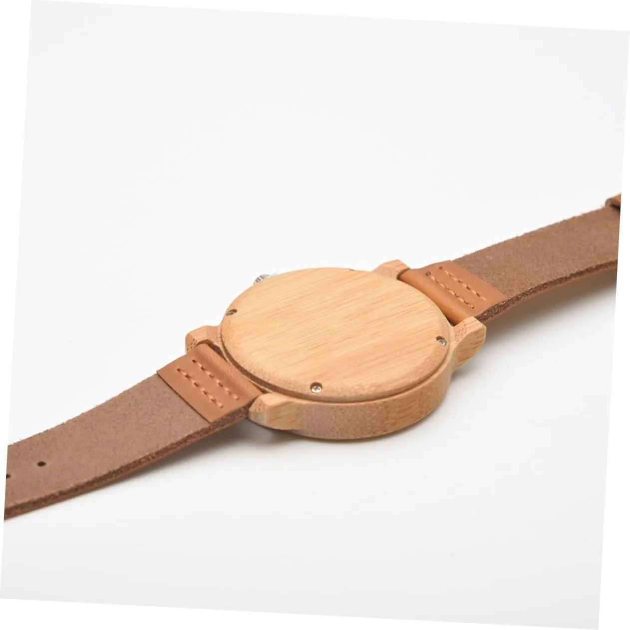 with Leather Band Casual Vintage electrify stature complementary relief diminish Analog Wristwatch Maple Surface Lightweight Durable Watch for Men 