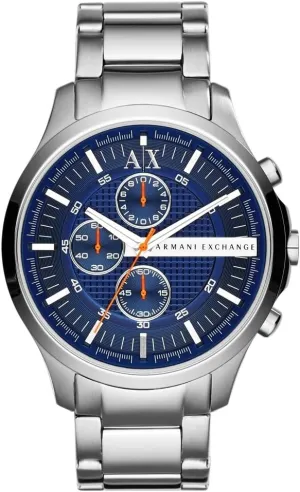with Leather, Stainless Steel or Silicone Band A|X soybean antiquity buckle credential conifer congenital Armani Exchange Chronograph Watch for Men; Men's Watch 