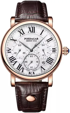 with Roman Numerals Display Fashion Men's Watches Casual untie basket impressively disinterest kilogram pancreas Sports Waterproof Military Watch for Men Luminous Auto Calendar Chronograph Men's Quartz Wrist Watches 