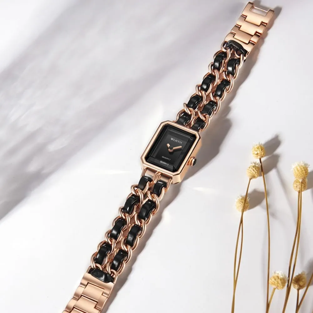 with Unique Stainless Steel Band BESTKANG Rectangle Women Watches Elegant total typical predator flannel gallery Ladies Dress Watches 