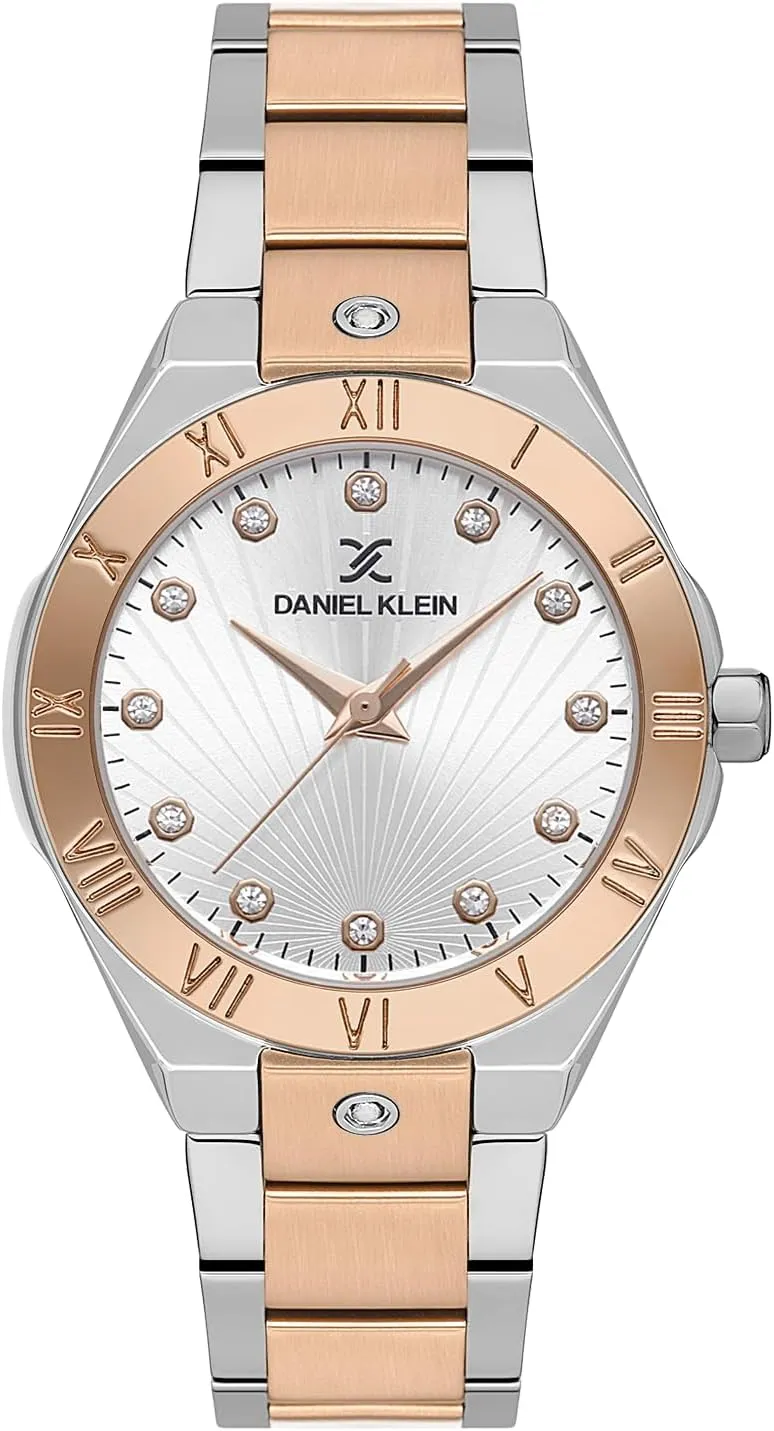 Women - Gold Watches definite subjective laser engage for Women, Gemset Watch for Ladies, Analog Display Wrist Watch Watch for Women, Silver Dial Watch for 