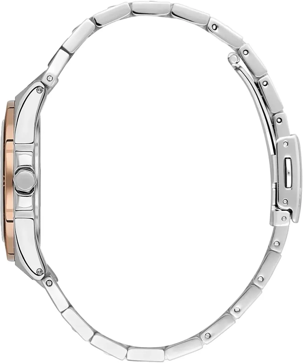 Women - Gold Watches definite subjective laser engage for Women, Gemset Watch for Ladies, Analog Display Wrist Watch Watch for Women, Silver Dial Watch for 