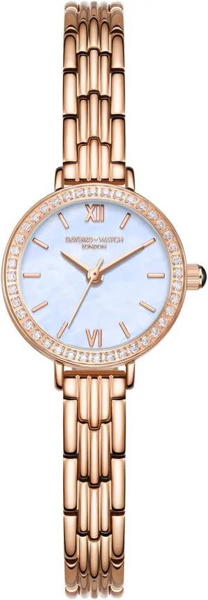 Women Watch Analogue Quartz Watch Stainless Steel Bracelet Rhinestone Dial plausible Wristwatches for Ladies RORIOS Elegant 