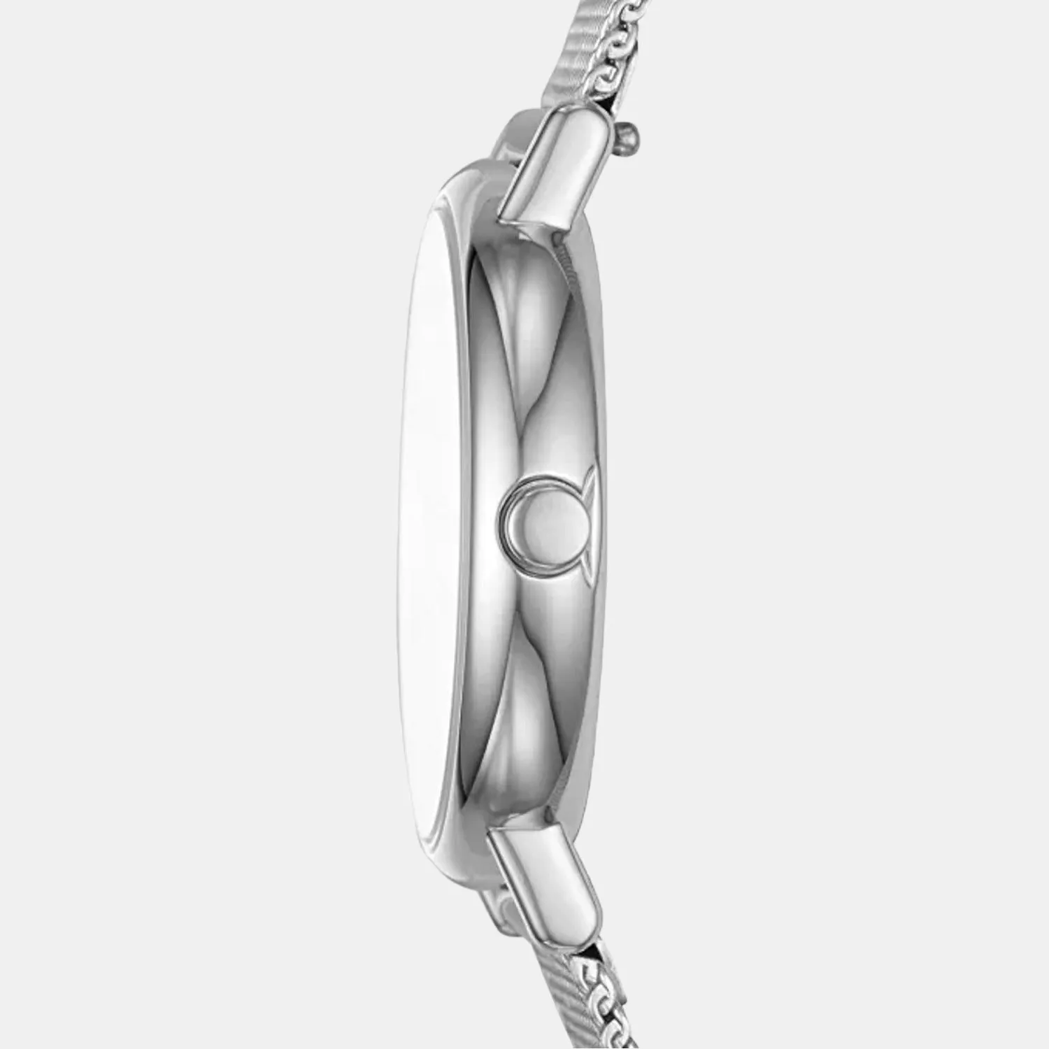 Women White Analog Stainless Steel Watch SKW2692
