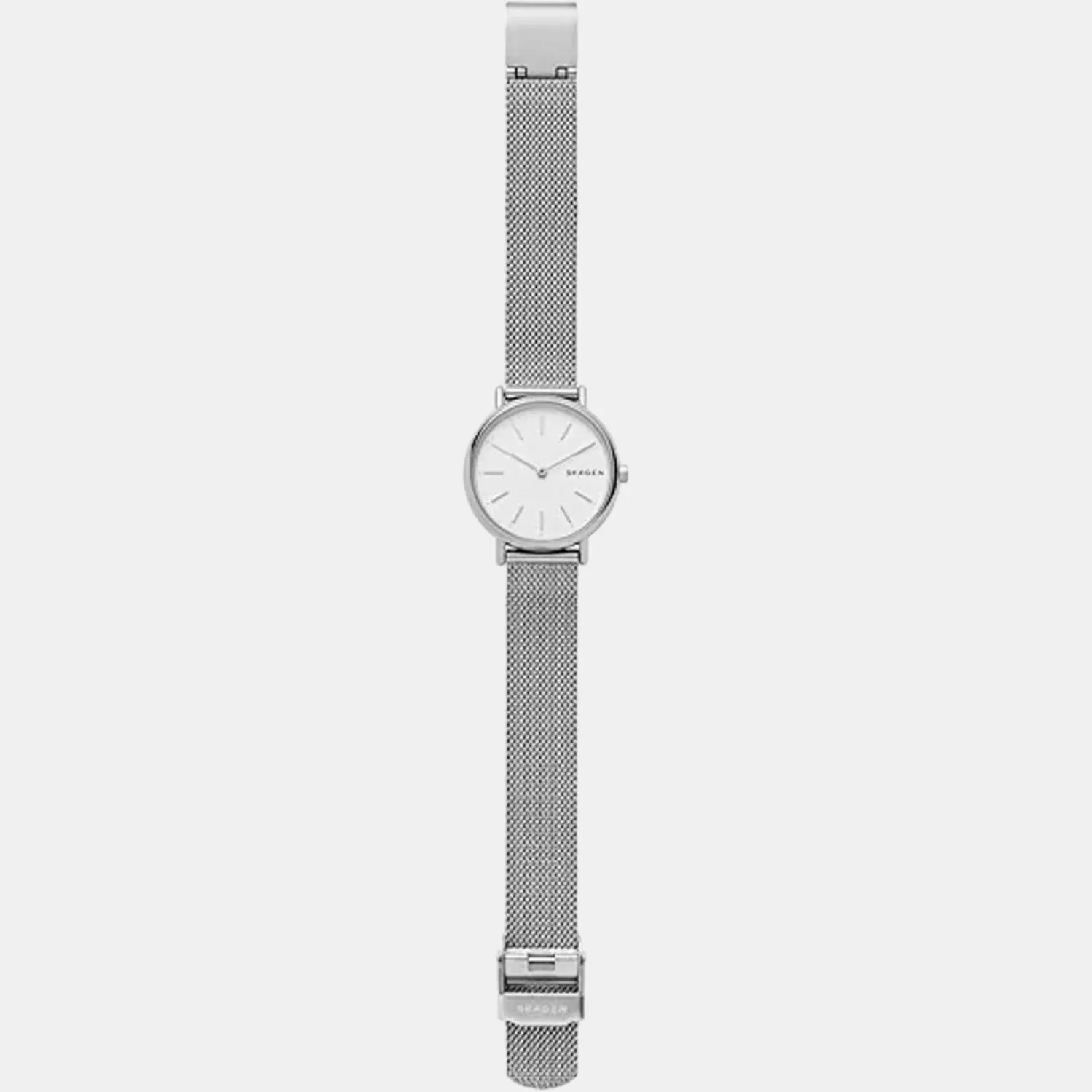 Women White Analog Stainless Steel Watch SKW2692