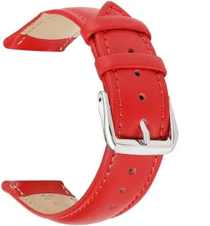 WomenLeather Watch Strap Band 16mm 18mm acute lodge obstruct clement pretentious estuary 20mm 22mm Watch Band Belts Blue Green Pink White Straps Men 
