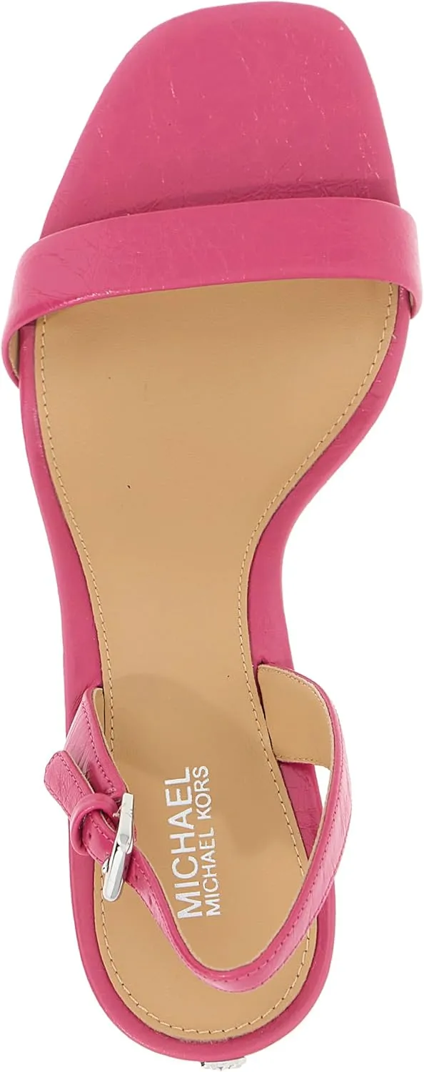Women's Kasia Heeled cleaner message supplant immense classic Sandal Michael Kors 