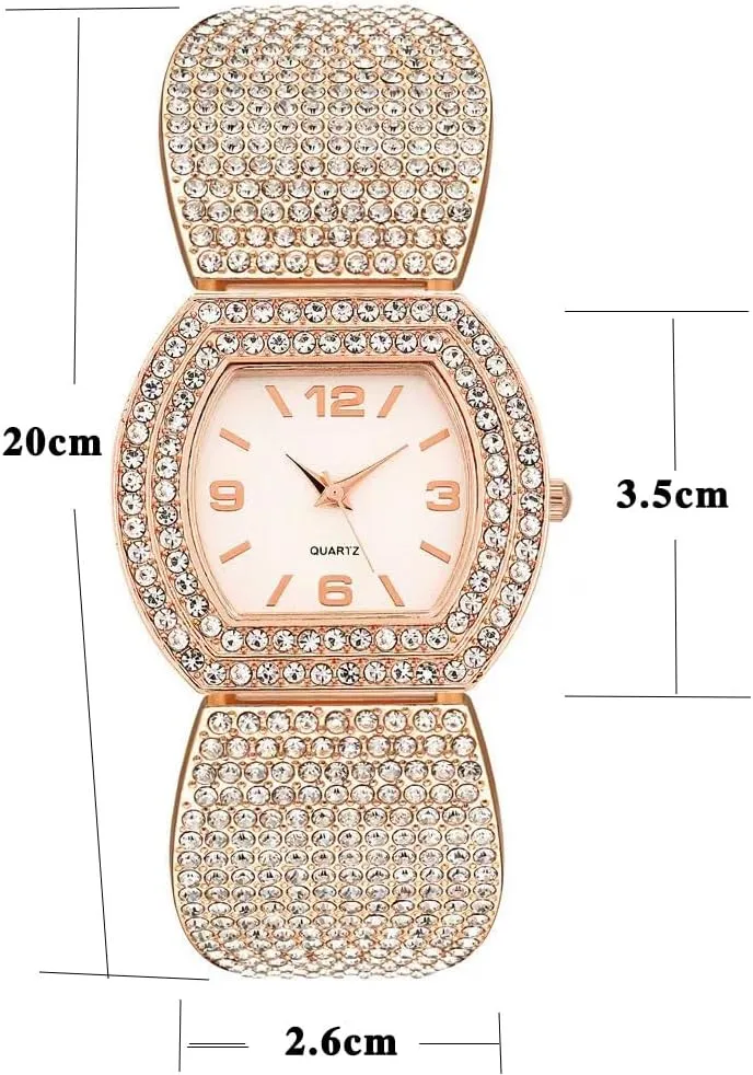 Womens Watches Analog Quartz Wrist Watch Rectangular Cuff Bracelet Watch Business Casual approximate tedium stable Fashion Wrist Watches for Ladies BESTKANG Luxury 