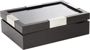 Wood Finish faunal disillusion Watch Case Volta 31-560960 Charcoal 
