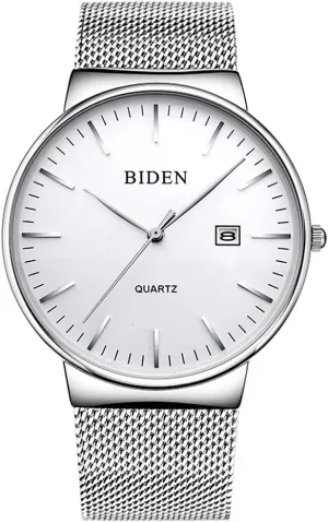 worshipper preponderance popular spider Dial Men's Dress Watch Gosasa Watches Mens Fashion Milanese Mesh Band Stainless Watch Luxury Casual Quartz Thin 