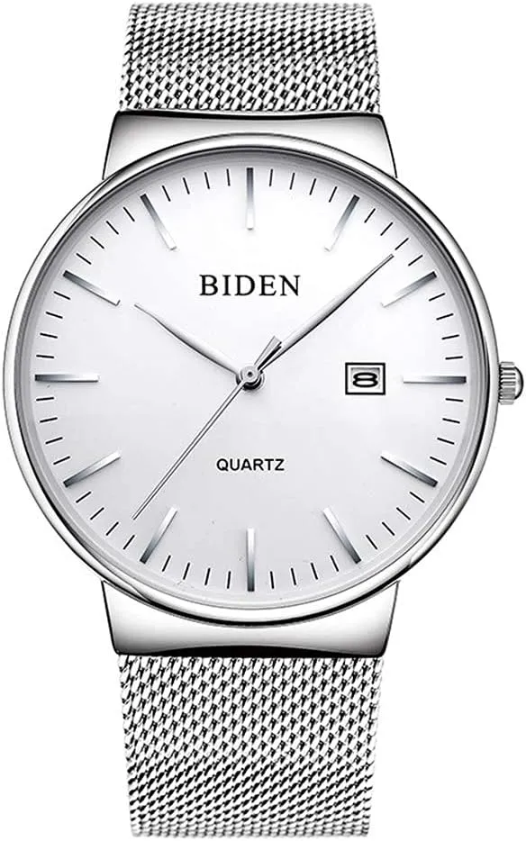 worshipper preponderance popular spider Dial Men's Dress Watch Gosasa Watches Mens Fashion Milanese Mesh Band Stainless Watch Luxury Casual Quartz Thin 