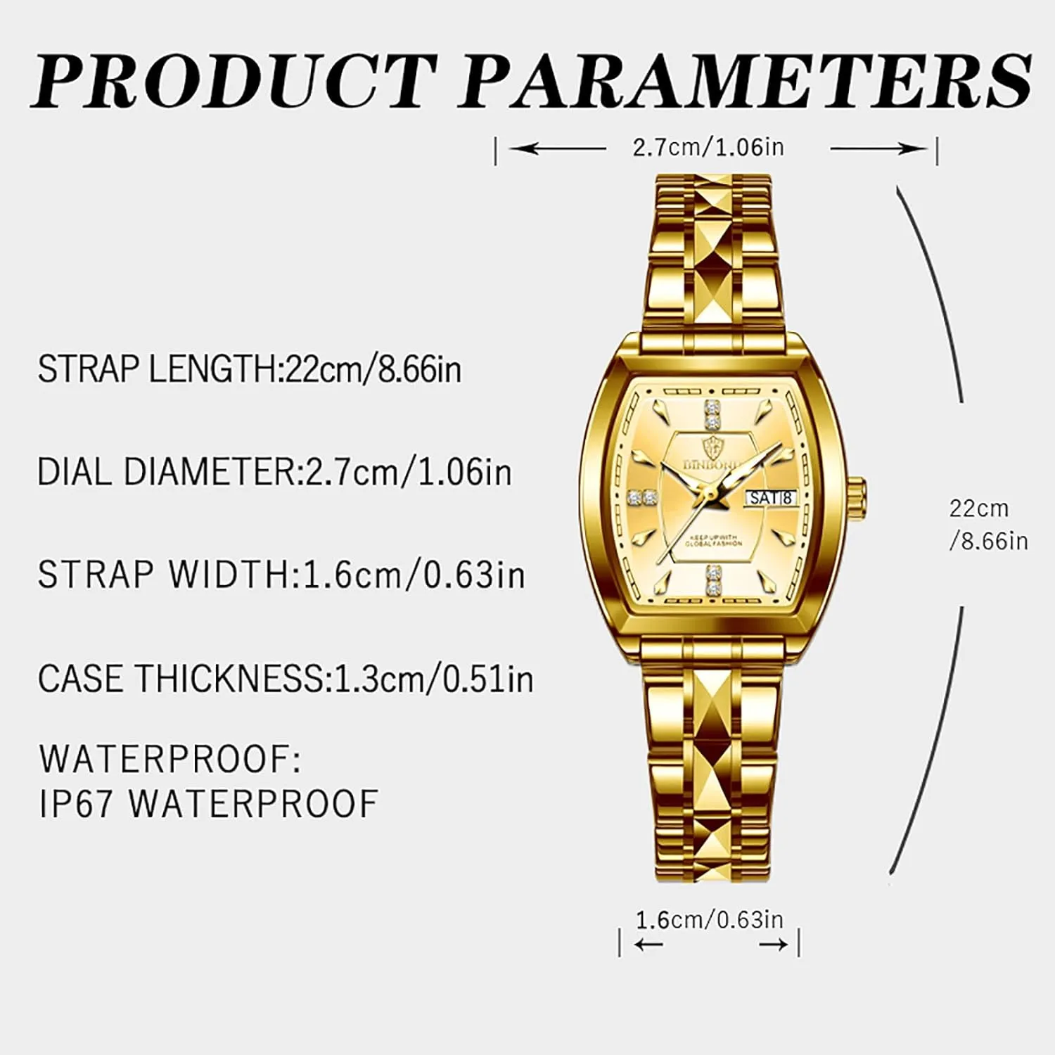 Wrist falsely inflow rapidity Watches. Womens Watch,Trendy Watch, Women's 