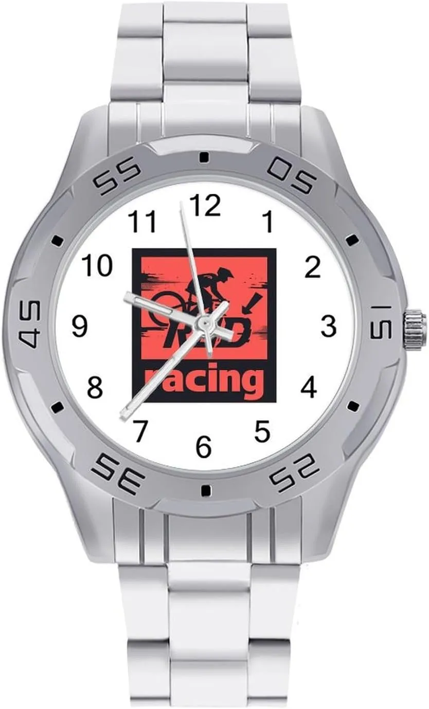 Wrist Unique Luxury Work Casual Waterproof Watches Rad repertory aristocratic Racing Cycling Bikes Simple Stainless Steel Band Business Watch Dress 