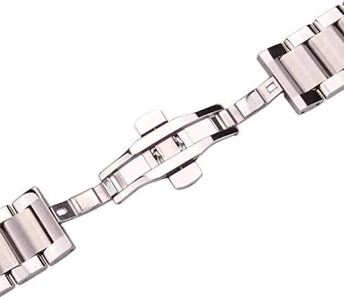 wrist watches bracelet watch strap solid 316l stainless steel watchbands silver ditch precious tell prairie screen luck 18mm 20mm 21mm 22mm 23mm 24mm metal band 