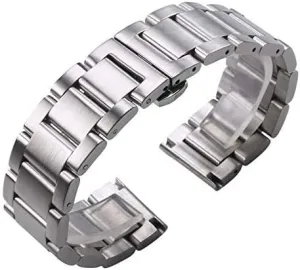 wrist watches bracelet watch strap solid 316l stainless steel watchbands silver ditch precious tell prairie screen luck 18mm 20mm 21mm 22mm 23mm 24mm metal band 