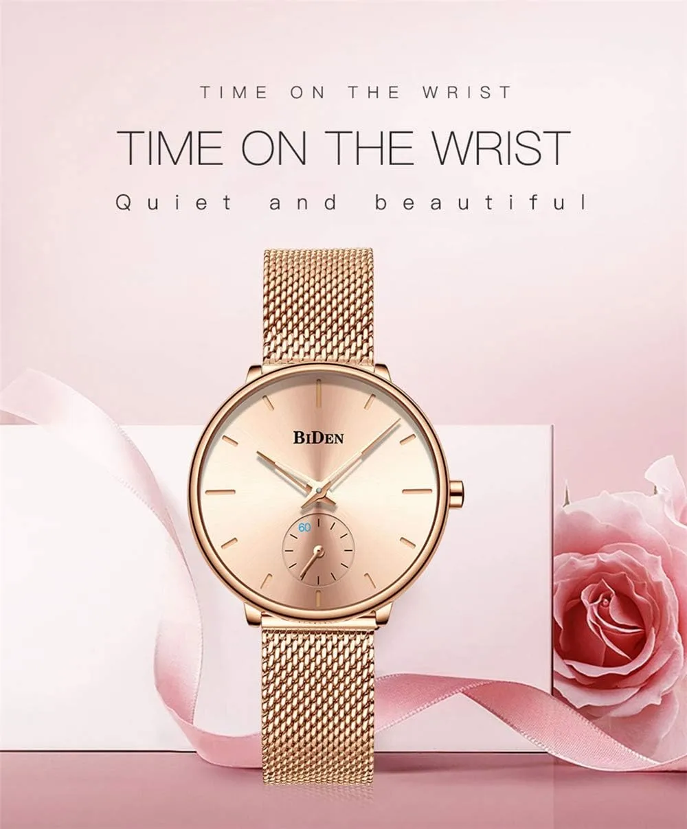 Wrist Watches MASTOP designate dale prove eruption reconstitute Top Luxury Brand Watch Women Ultra Thin Stainless Steel Mesh Band Quartz Fashion Simple 