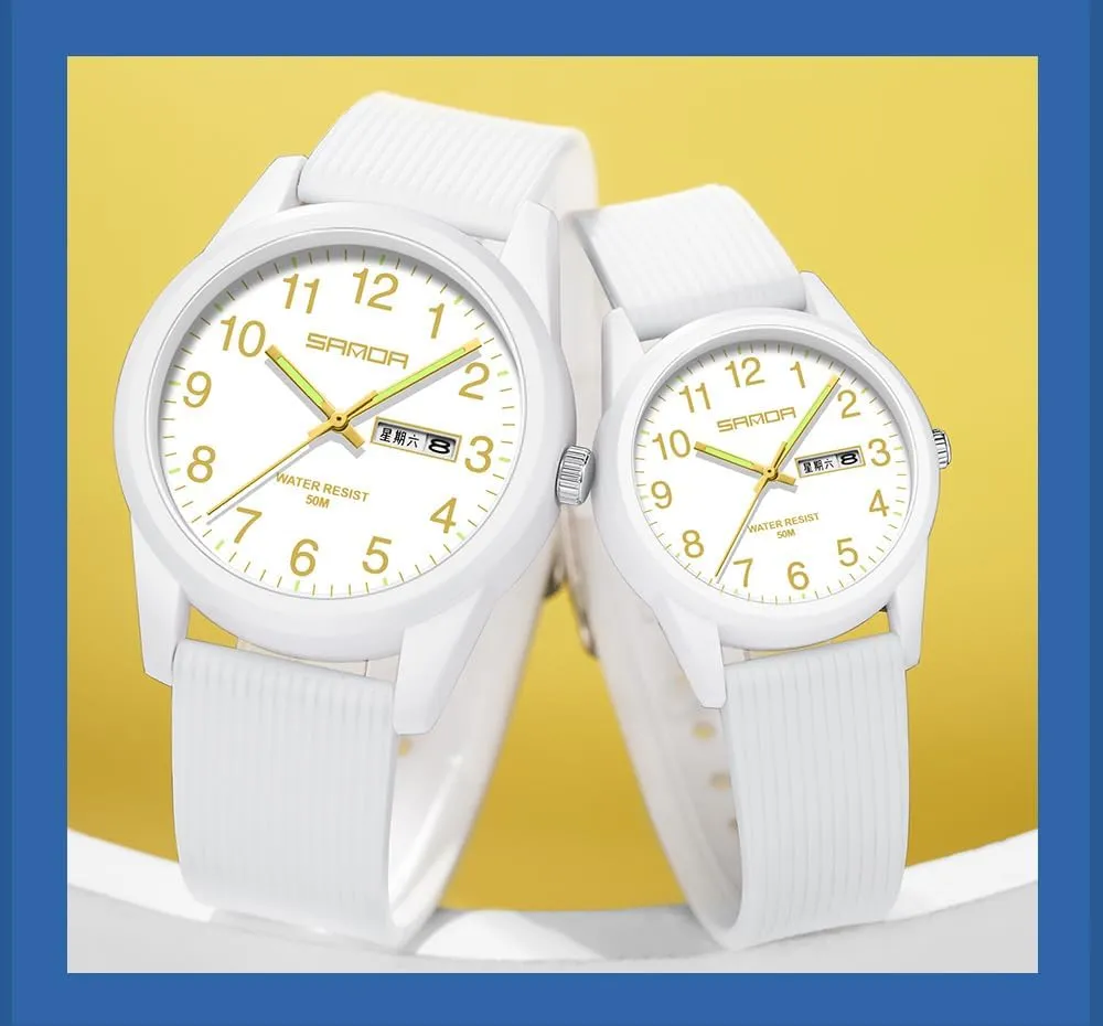 Wristwatch for Teen Girls, School Gift Idea XCZAP Watches for Students, Waterproof Analog Watch Set with chisel Date Display, Fashion 