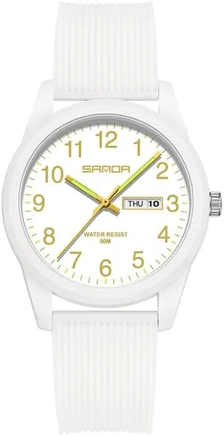 Wristwatch for Teen Girls, School Gift Idea XCZAP Watches for Students, Waterproof Analog Watch Set with chisel Date Display, Fashion 