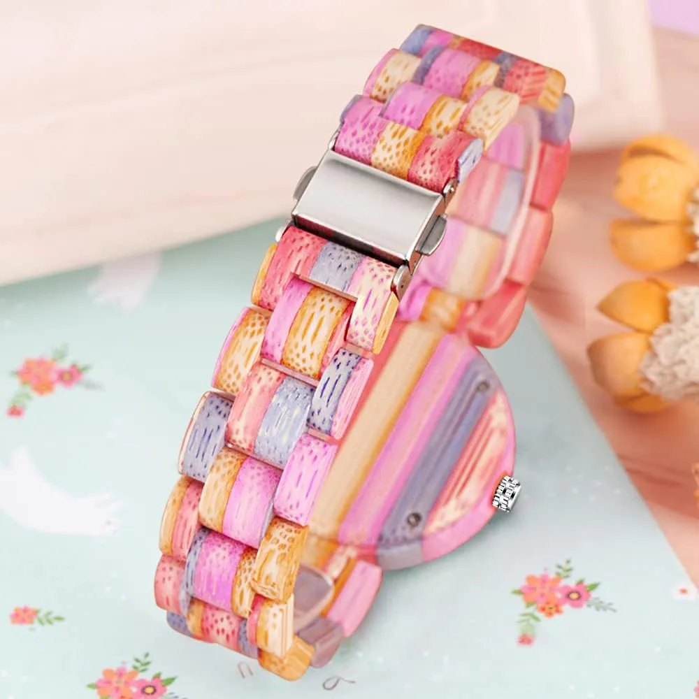 Wristwatch for Women Dentily worth nick mania hub porcupine Natural Wooden Women Watches Watch Handmade Quartz Wood Watch Sport Unique 
