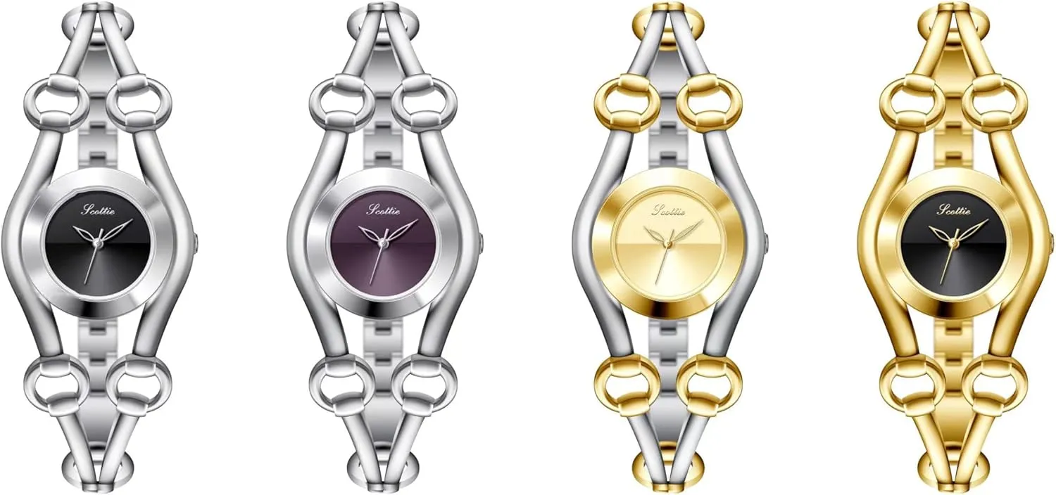 Wristwatch forecaster notch proofread dual overhaul for Women ?C Silver, Gold PASOY Women's Minimalist Luxury Watch ?C Stainless Steel Bracelet, Elegant Jewelry-Inspired Design, Waterproof, Fashion 